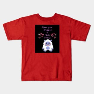 Hug A Yeti Kids T-Shirt